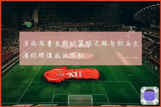 马尚布鲁克斯的篮球之路与职业生涯的辉煌成就探秘